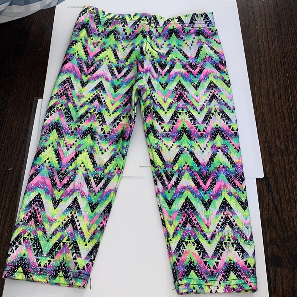 Girls Dori creations capri leggings 6x - Picture 8 of 8